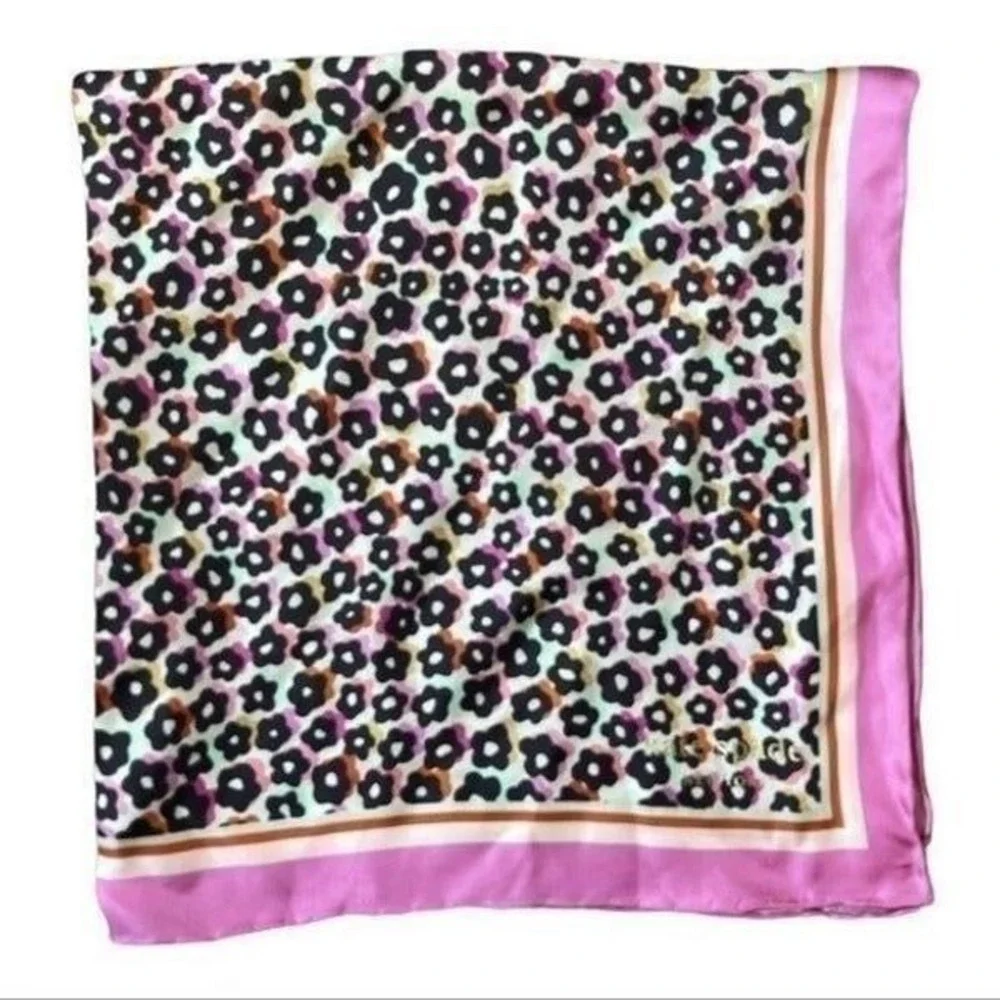 Kate Spade Floral Square Silk‎ Scarf